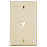 Allen Tel CT103 Plastic Flush Wall Plates with 3/8" Hole for F-Connectors
